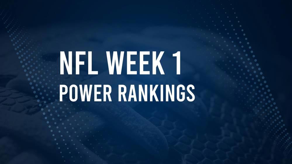 Chiefs, 49ers, Week 1 NFL Power Rankings