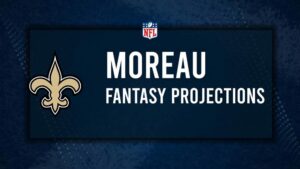 Foster Moreau Fantasy Projections: Week 3 vs. the Eagles