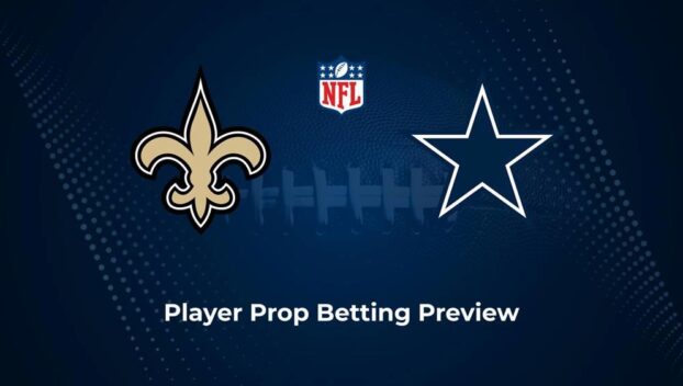 Saints vs. Cowboys Player Props & Odds – Week 2