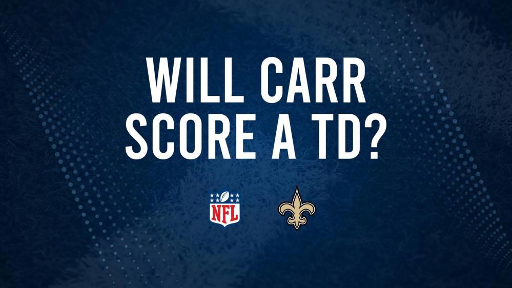 Will Derek Carr Score a Touchdown Against the Panthers in Week 1?