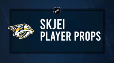 Brady Skjei Player Prop Bets for the Predators vs. Stars Game - October 10