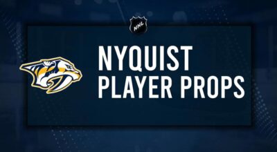 Gustav Nyquist Player Prop Bets for the Predators vs. Red Wings Game - October 12