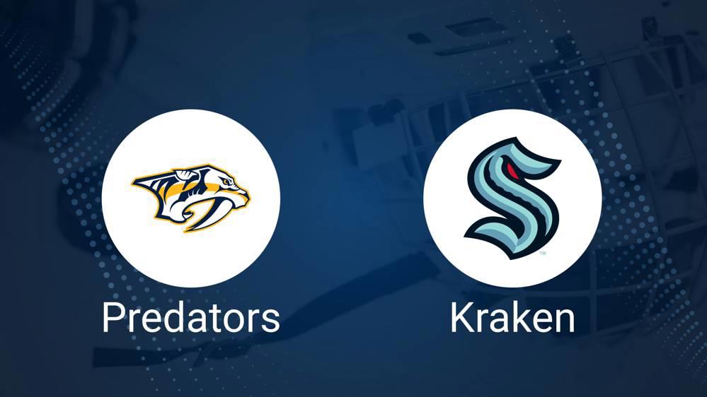 How to Pick the Predators vs. Kraken Game with Odds, Spread, Betting Line and Stats – October 15