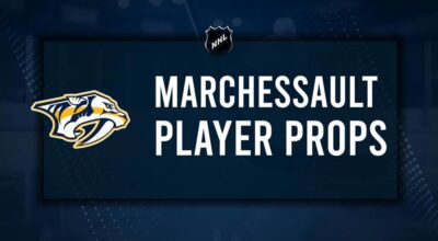 Jonathan Marchessault Player Prop Bets for the Predators vs. Kraken Game - October 15