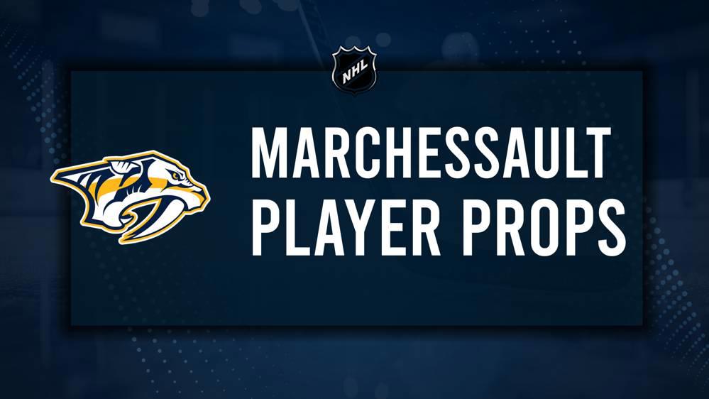 Jonathan Marchessault Player Prop Bets for the Predators vs. Red Wings Game - October 19