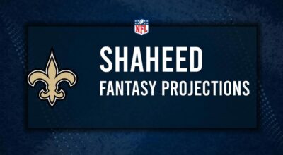 Rashid Shaheed Fantasy Projections: Week 6 vs. the Buccaneers