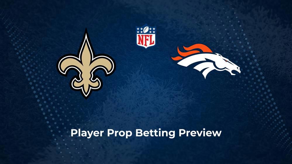 Saints vs. Broncos Player Props & Odds – Week 7