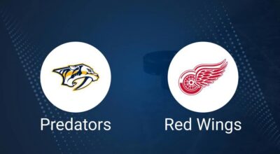 Where to Watch Nashville Predators vs. Detroit Red Wings on TV or Streaming Live - October 19