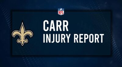 Will Derek Carr Play in Week 6? NFL Injury Status, News & Updates