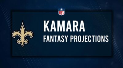 Alvin Kamara Fantasy Projections: Week 10 vs. the Falcons