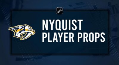 Gustav Nyquist Player Prop Bets for the Predators vs. Canucks Game - November 17