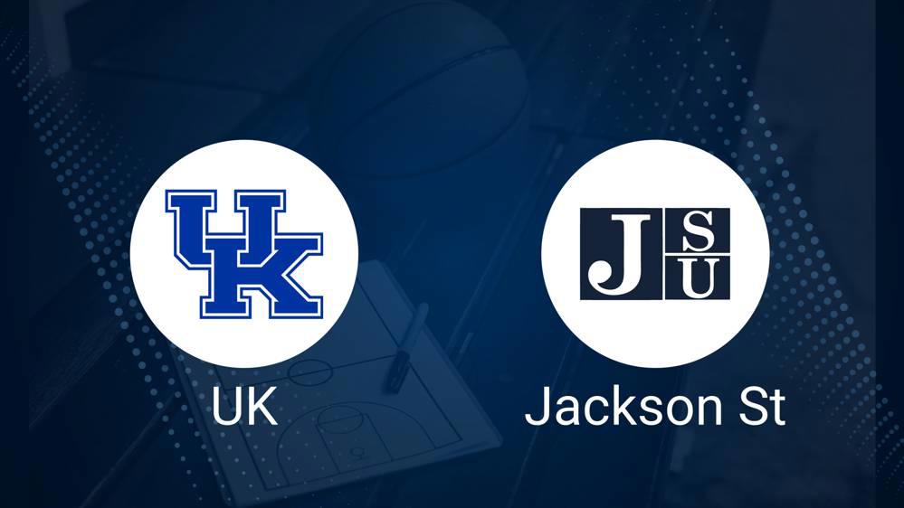 How to Watch Kentucky vs. Jackson State on TV or Live Stream - November 22