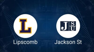 How to Watch Lipscomb vs. Jackson State on TV or Live Stream - November 24