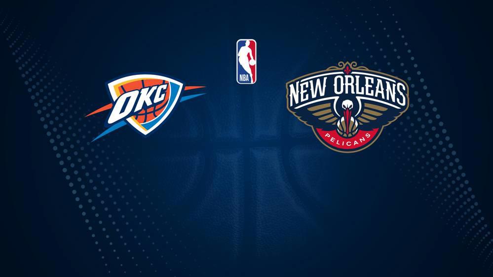 How to Watch the Thunder vs. Pelicans Game: Streaming & TV Channel Info for November 13