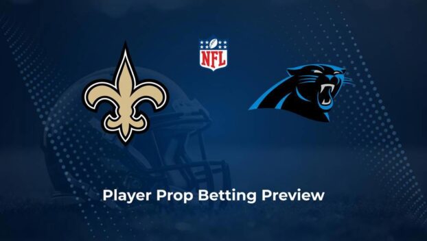 Saints vs. Panthers Player Props & Odds – Week 9