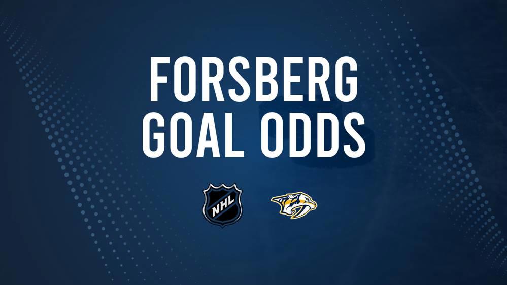 Will Filip Forsberg Score a Goal Against the Avalanche on November 2?