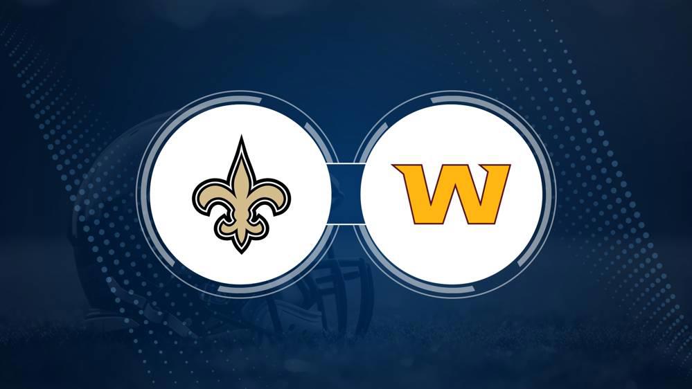 Best Bets, Odds for the Saints vs. Commanders Game – Week 15