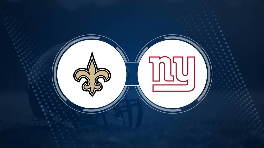 Best Bets, Odds for the Saints vs. Giants Game – Week 14