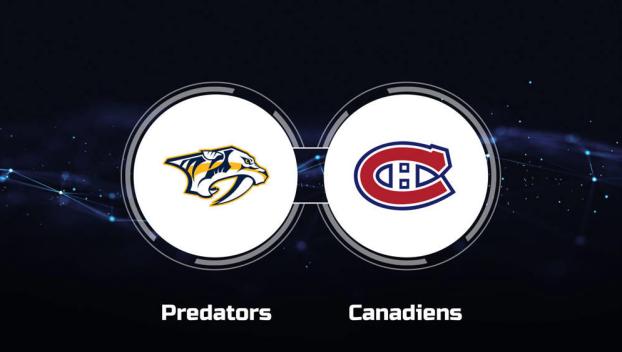 Buy Tickets for Nashville Predators vs. Montreal Canadiens on December 5