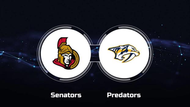 Buy Tickets for Ottawa Senators vs. Nashville Predators on December 7