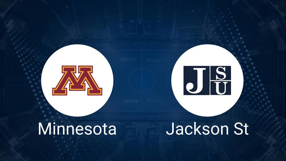 How to Watch Minnesota vs. Jackson State Women's Basketball on TV or Live Stream - December 11