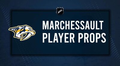 Jonathan Marchessault Player Prop Bets for the Predators vs. Flames Game - December 10