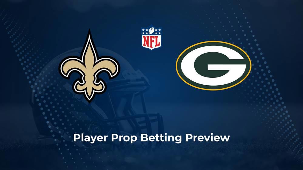 Saints vs. Packers Player Props & Odds – Week 16