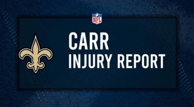 Will Derek Carr Play in Week 15? NFL Injury Status, News & Updates