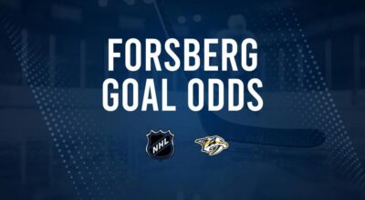 Will Filip Forsberg Score a Goal Against the Stars on December 12?