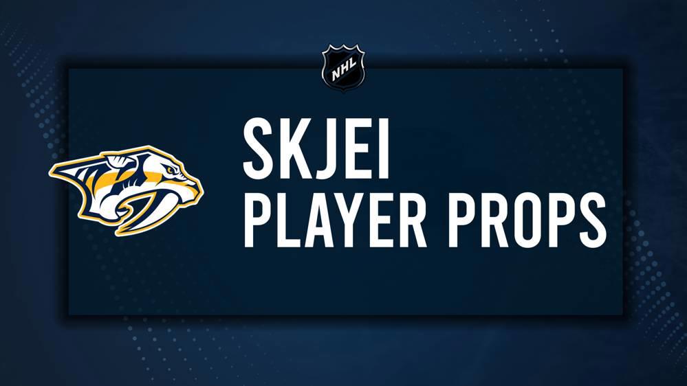Brady Skjei Player Prop Bets for the Predators vs. Sabres Game - January 31