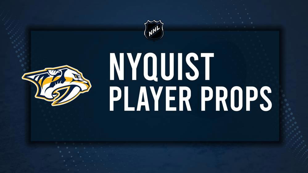 Gustav Nyquist Player Prop Bets for the Predators vs. Ducks Game - January 25