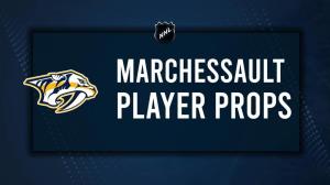 Jonathan Marchessault Player Prop Bets for the Predators vs. Capitals Game - January 11