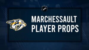 Jonathan Marchessault Player Prop Bets for the Predators vs. Ducks Game - January 25