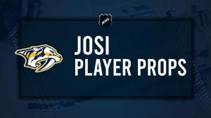 Roman Josi Player Prop Bets for the Predators vs. Canucks Game - January 29