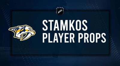 Steven Stamkos Player Prop Bets for the Predators vs. Ducks Game - January 25