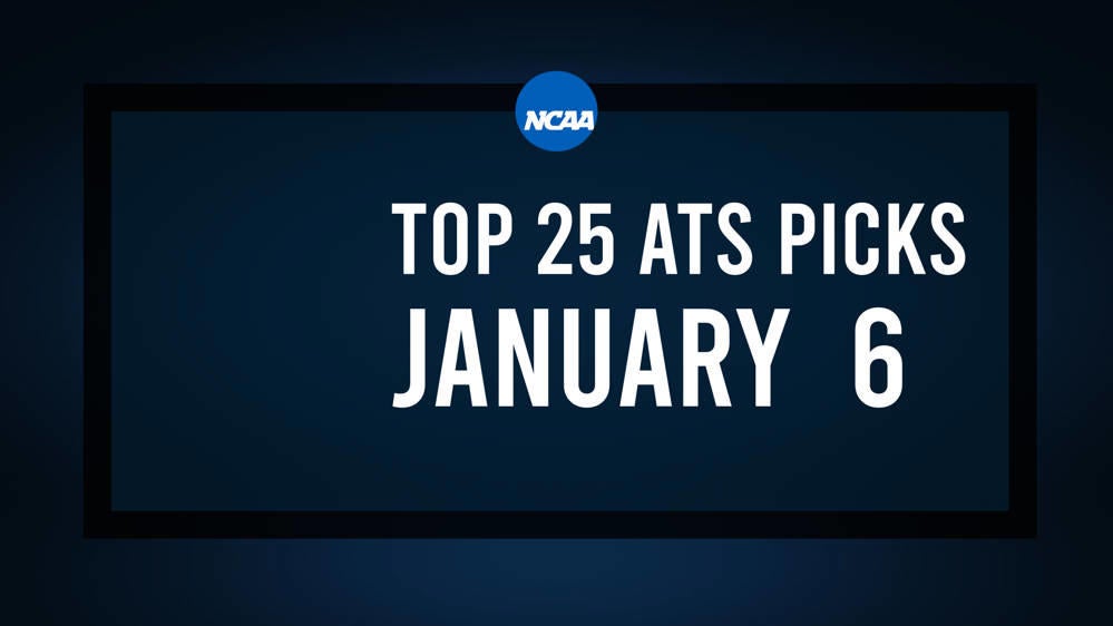 Top 25 College Hoops Picks Against the Spread - Monday, January 6