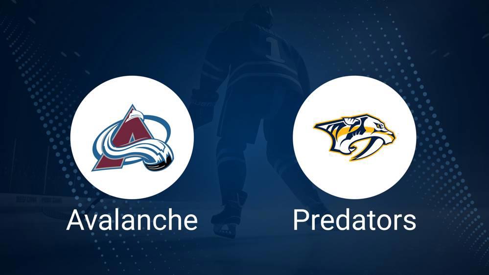 Avalanche vs. Predators Injury Report Today - February 22