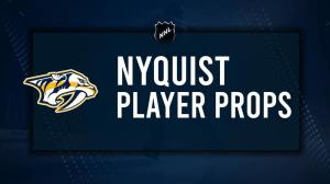 Gustav Nyquist Player Prop Bets for the Predators vs. Blackhawks Game - February 7
