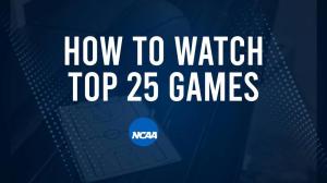 How to Watch Top 25 College Basketball Games - Sunday, February 9