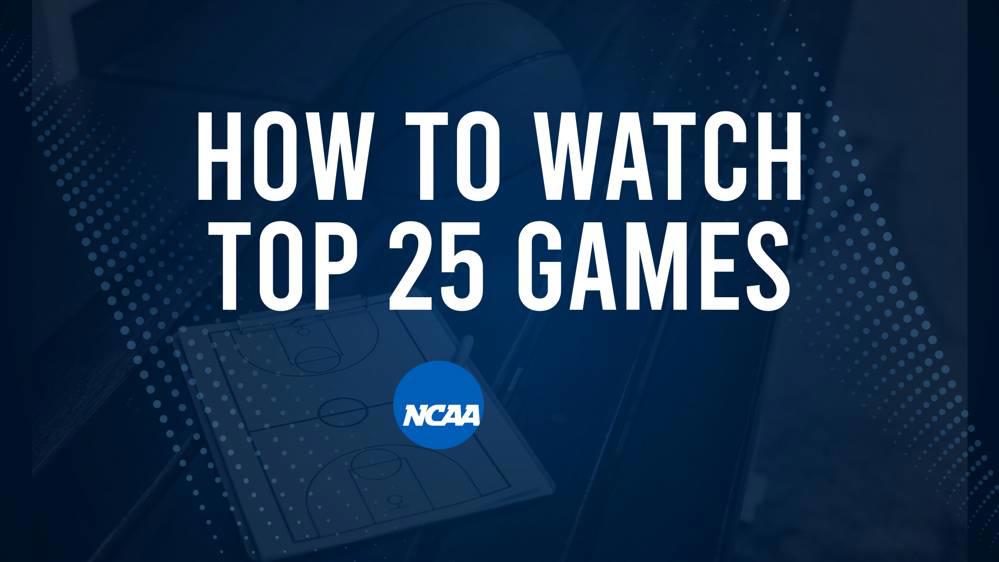 How to Watch Top 25 Women's College Basketball Games - Tuesday, February 18