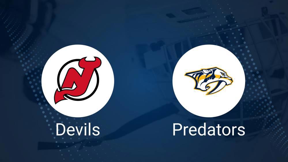 Where to Watch New Jersey Devils vs. Nashville Predators on TV or Streaming Live - February 23