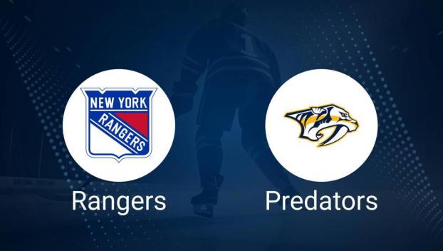 Rangers vs. Predators Injury Report Today - March 2